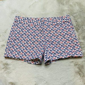 Vineyard Vines Shorts Girls 14 Flag Whale Patriotic American Chino Flat Front